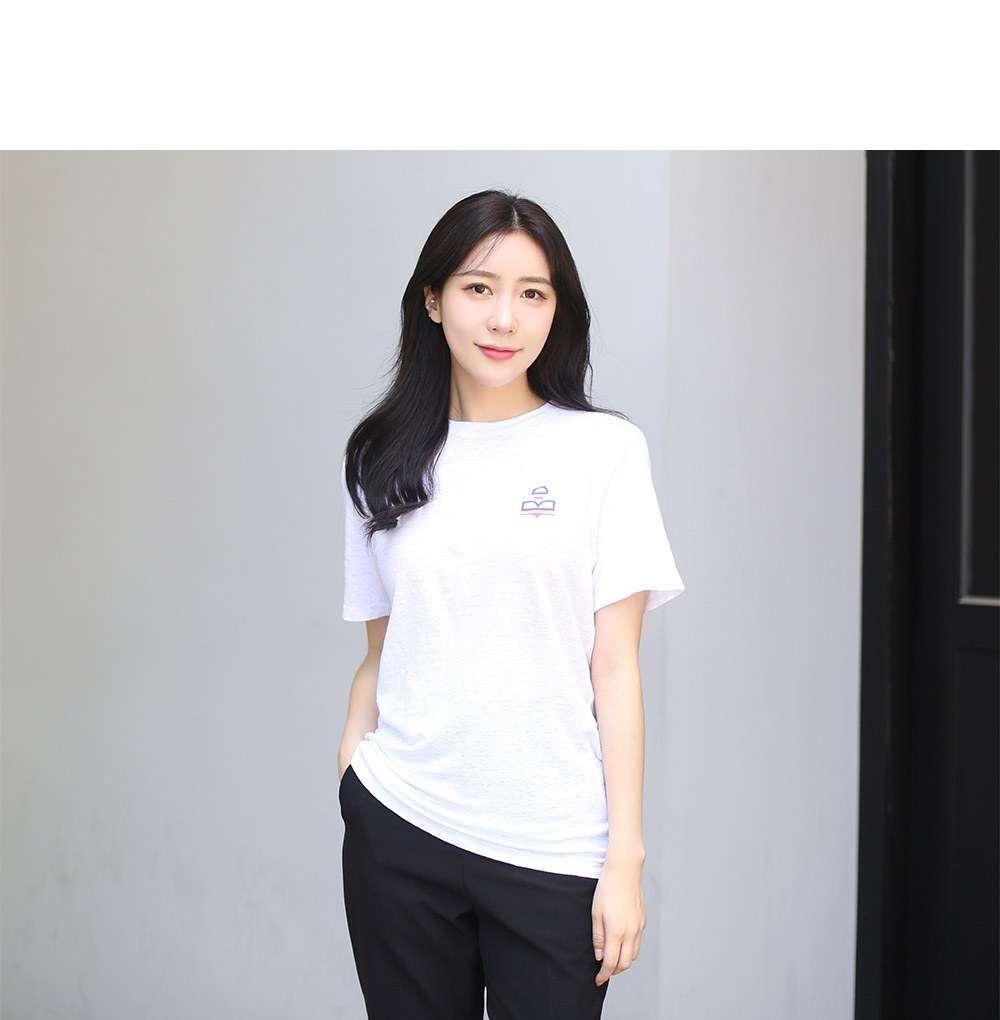 22SS 이자벨마랑 에뚜왈 여성 로고 프린트 티셔츠 TS040622P091E(WH)_2.png